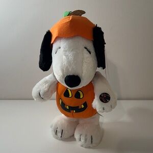 NEW SNOOPY PEANUTS PUMPKIN HALLOWEEN DANCER
